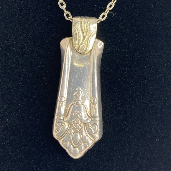 Knife 🔪 End Necklace and Small Spoon Tea Spoon 🥄 Ring - Picture 4 of 8